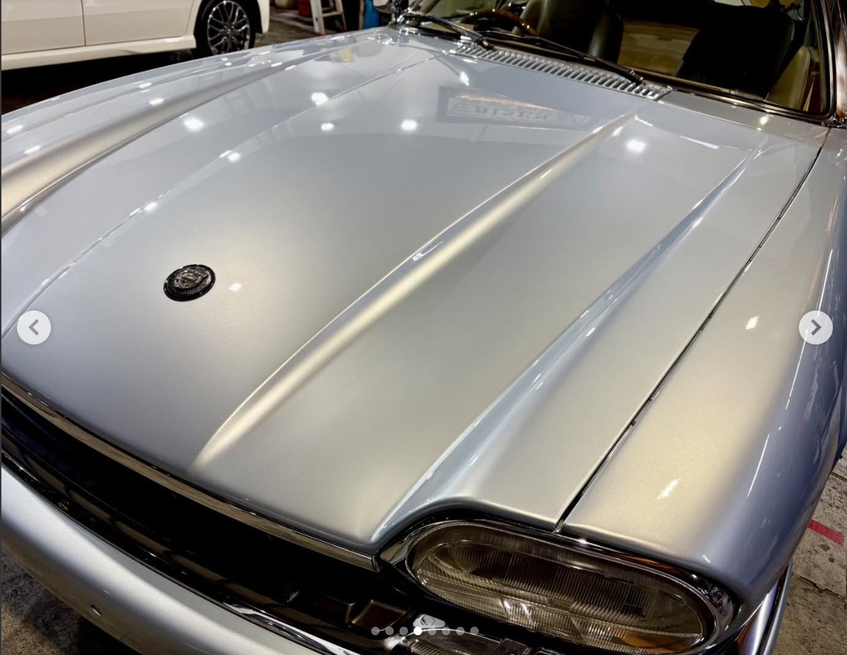 【施工事例】通好みの英国車・ジャガー XJ-S コンバーチブル V12|静岡市のカーコーティング専門店 BI 掲載写真 1